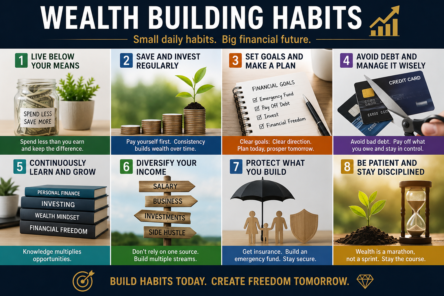 image of  wealth building habits