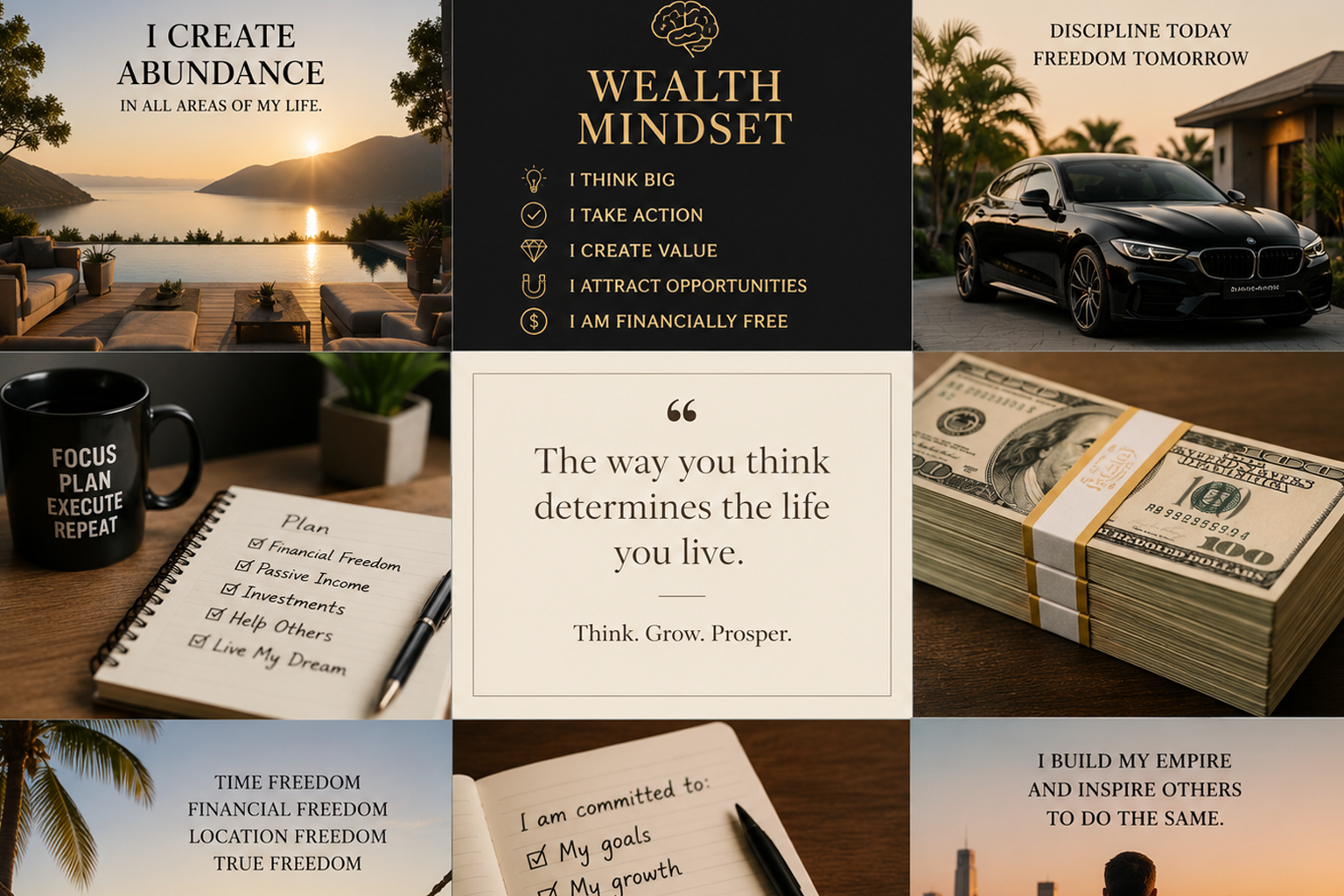 image of  wealth mindset